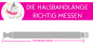 Preview: Besticktes Halsband - Modell "Emilie" (Sonderedition)